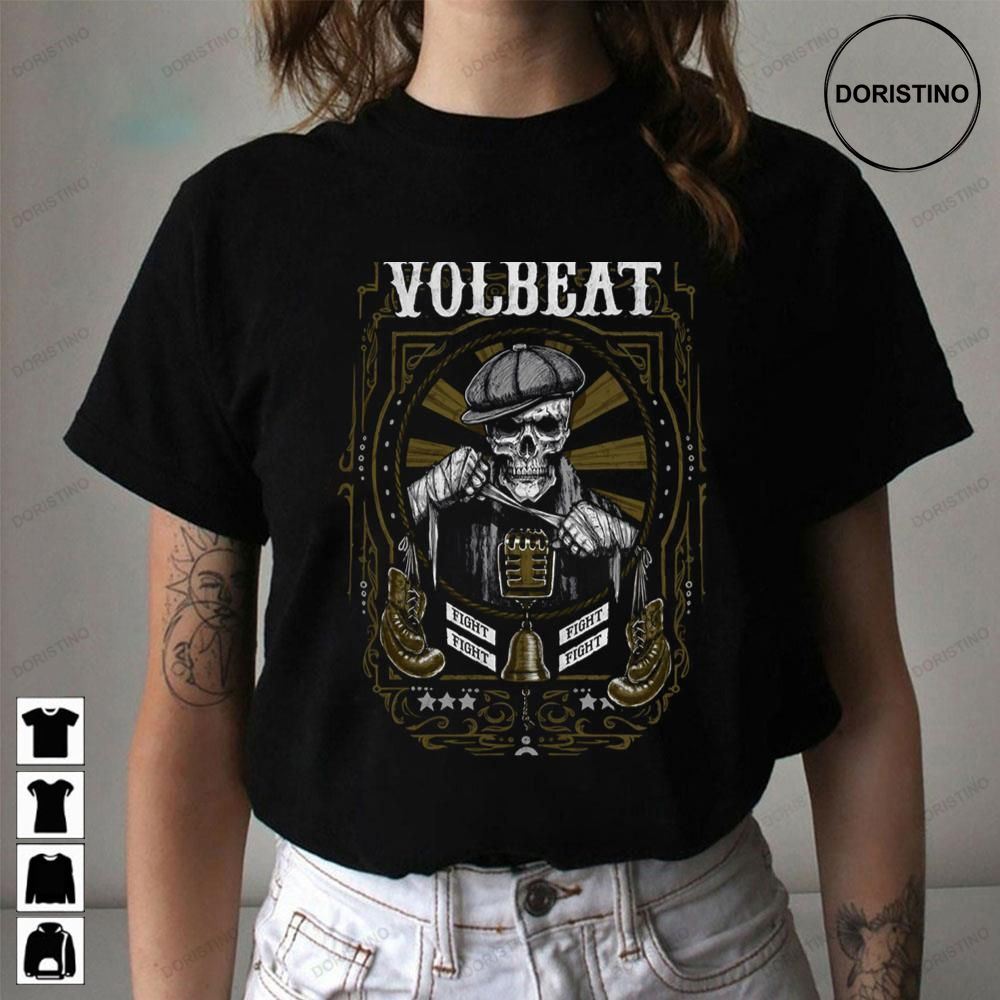 Volbeat Band Skull Fight Trending Style